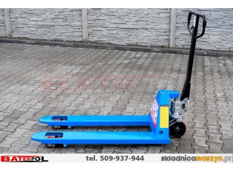 Wózek paletowy, ACB 25/1150 Lema 2500kg 115cm, niebieski